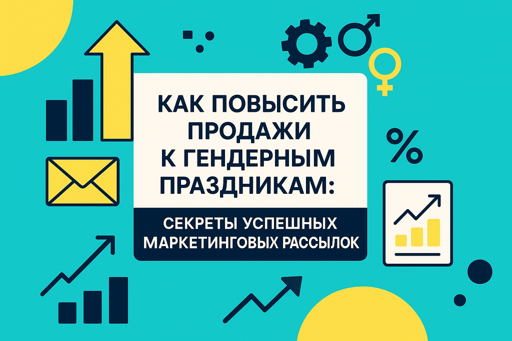Готовитесь к гендерным праздникам? Узнайте, как эффективно запустить маркетинговую рассылку, чтобы увеличить продажи и привлечь клиентов!