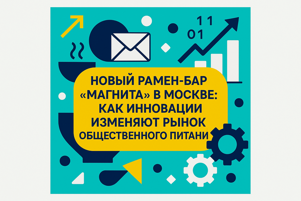 Хотите узнать о новом рамен-баре от «Магнита»? Узнайте, как современный формат самообслуживания меняет рынок готовой еды в Москве!