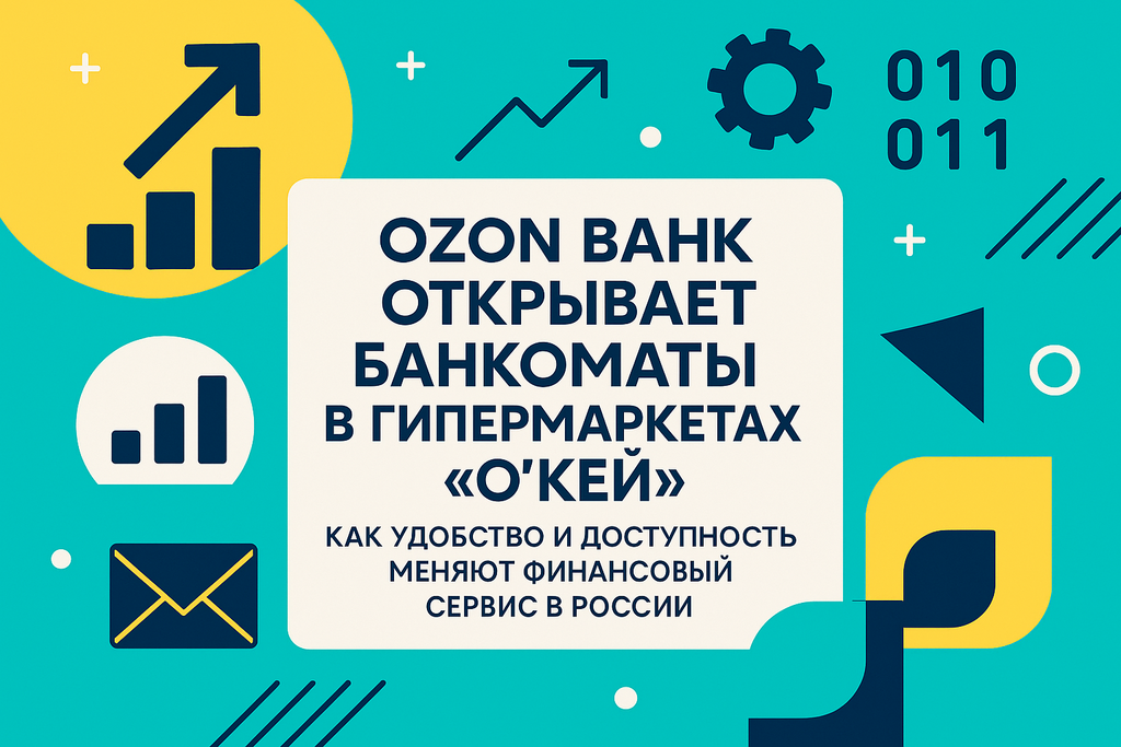 Готовы к новым финансовым возможностям? Узнайте, как Ozon Банк расширяет сеть банкоматов и меняет ваше банковское обслуживание!