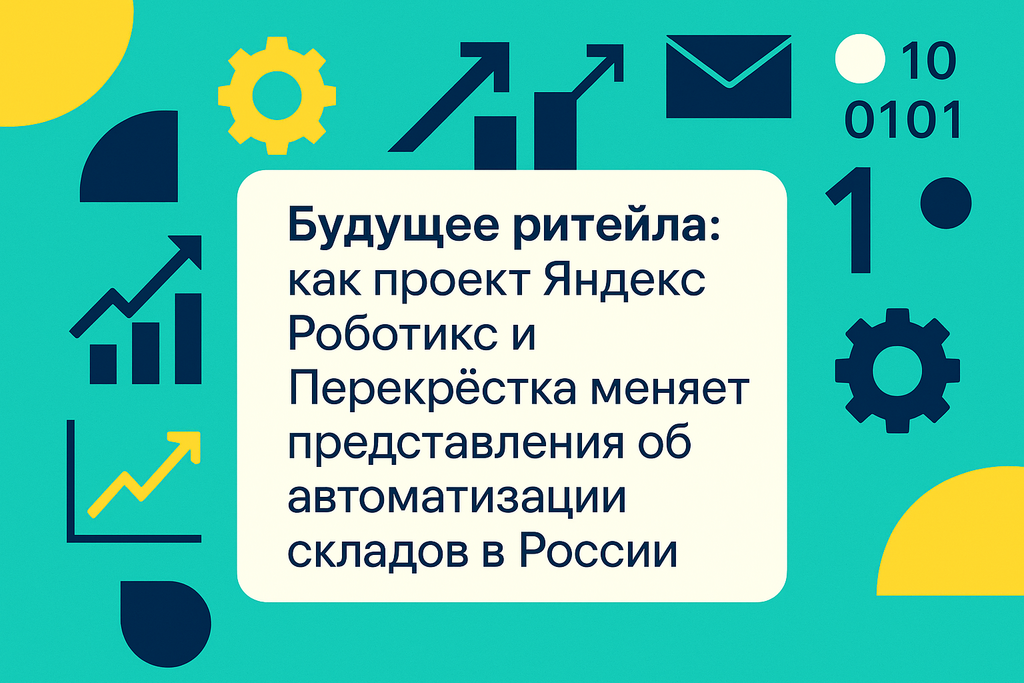 Как роботы меняют ритейл? Узнайте о проекте «Яндекс Роботикс» и «Перекрёстка», который увеличивает эффективность на 40%!