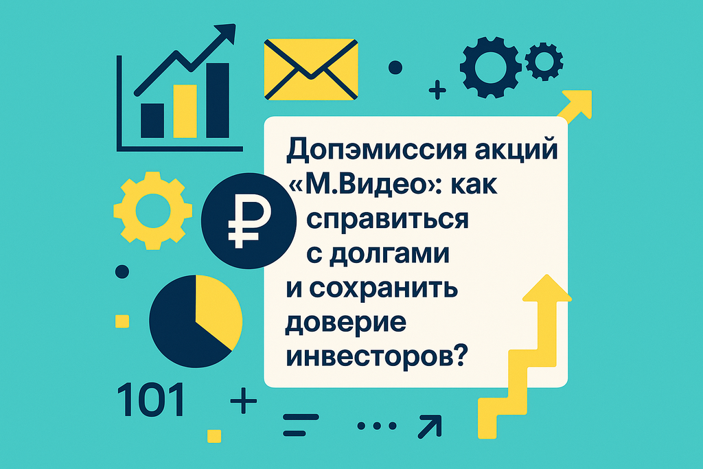 Что стоит за допэмиссией акций «М.Видео»? Узнайте, как изменения в стратегии компании могут повлиять на рынок и ее будущие перспективы!