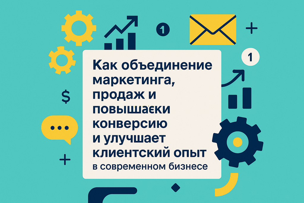 Задумывались, почему единство команд важно для бизнеса? Узнайте, как интеграция маркетинга, продаж и поддержки повышает клиентский опыт и конверсии!