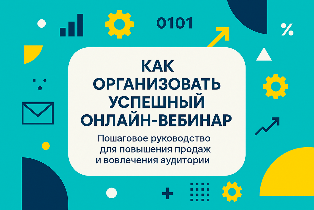 Хотите провести успешный вебинар? Узнайте, как правильно подготовиться и привлечь клиентов с помощью четкой стратегии и интерактивных методов!
