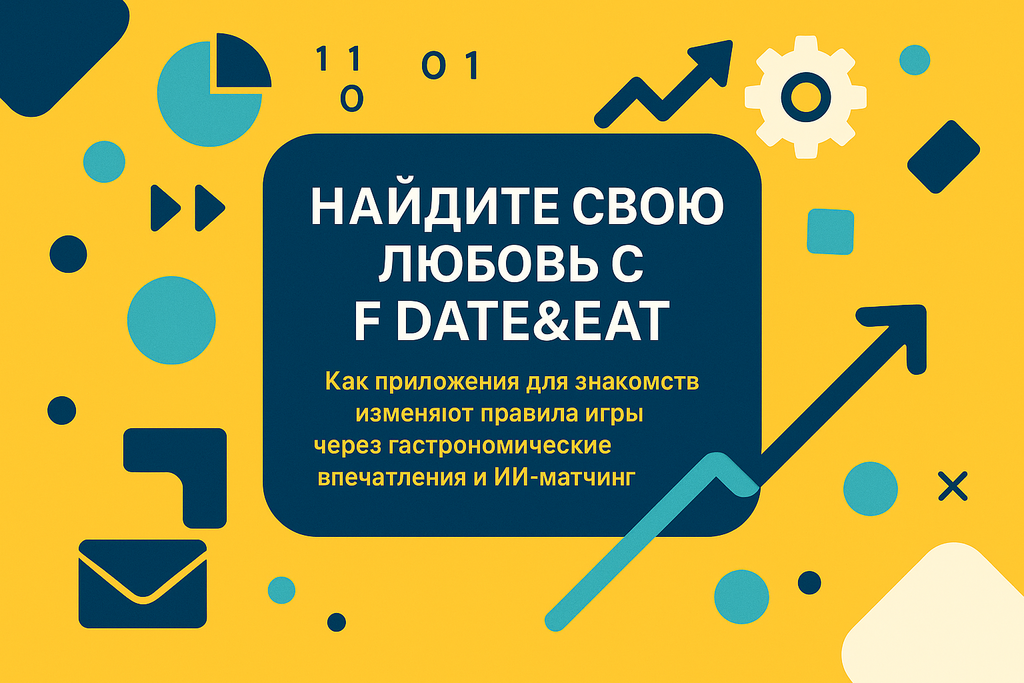 Ищете новые знакомства? Откройте для себя F Date&eat — приложение, где вкусная еда становится основой для долговременных связей!