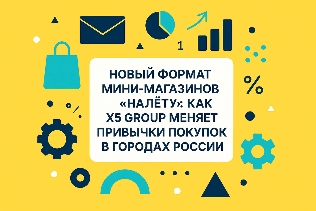 Хотите узнать о новом формате мини-магазинов «Налёту» от X5 Group? Узнайте, как он сочетает удобство, скорость и разнообразие продуктов!