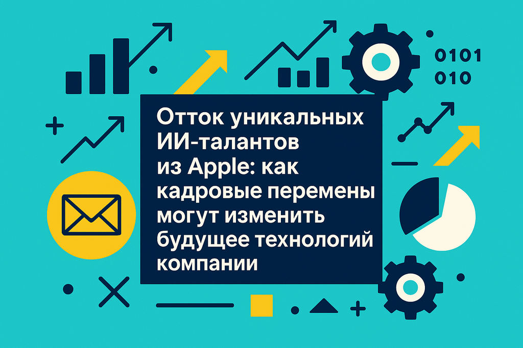 Что происходит с талантами в Apple? Узнайте о тревожных кадровых изменениях и их влиянии на будущее технологий и ИИ.