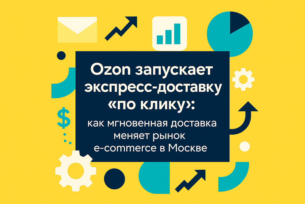 Хотите узнать о новинках Ozon? Теперь экспресс-доставка 