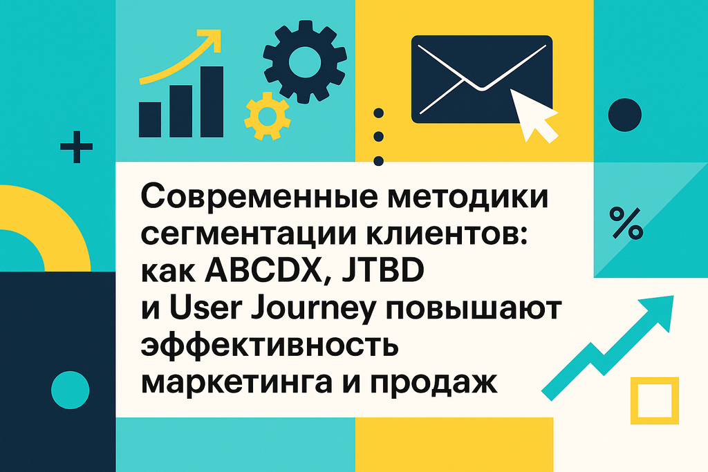 Ищете эффективные методы сегментации клиентов? Узнайте, как ABCDX, JTBD и User Journey помогут повысить ваши продажи!