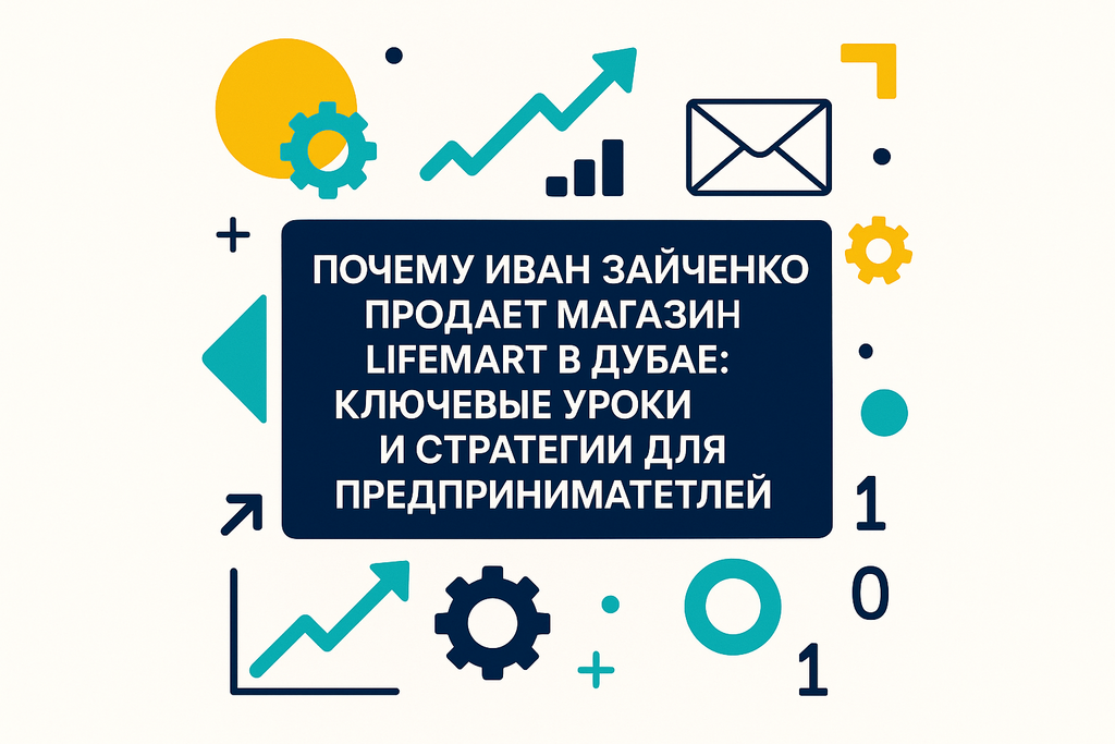 Почему Иван Зайченко решил продать магазин Lifemart в Дубае? Узнайте о причинах его стратегического выбора и уроках для предпринимателей!